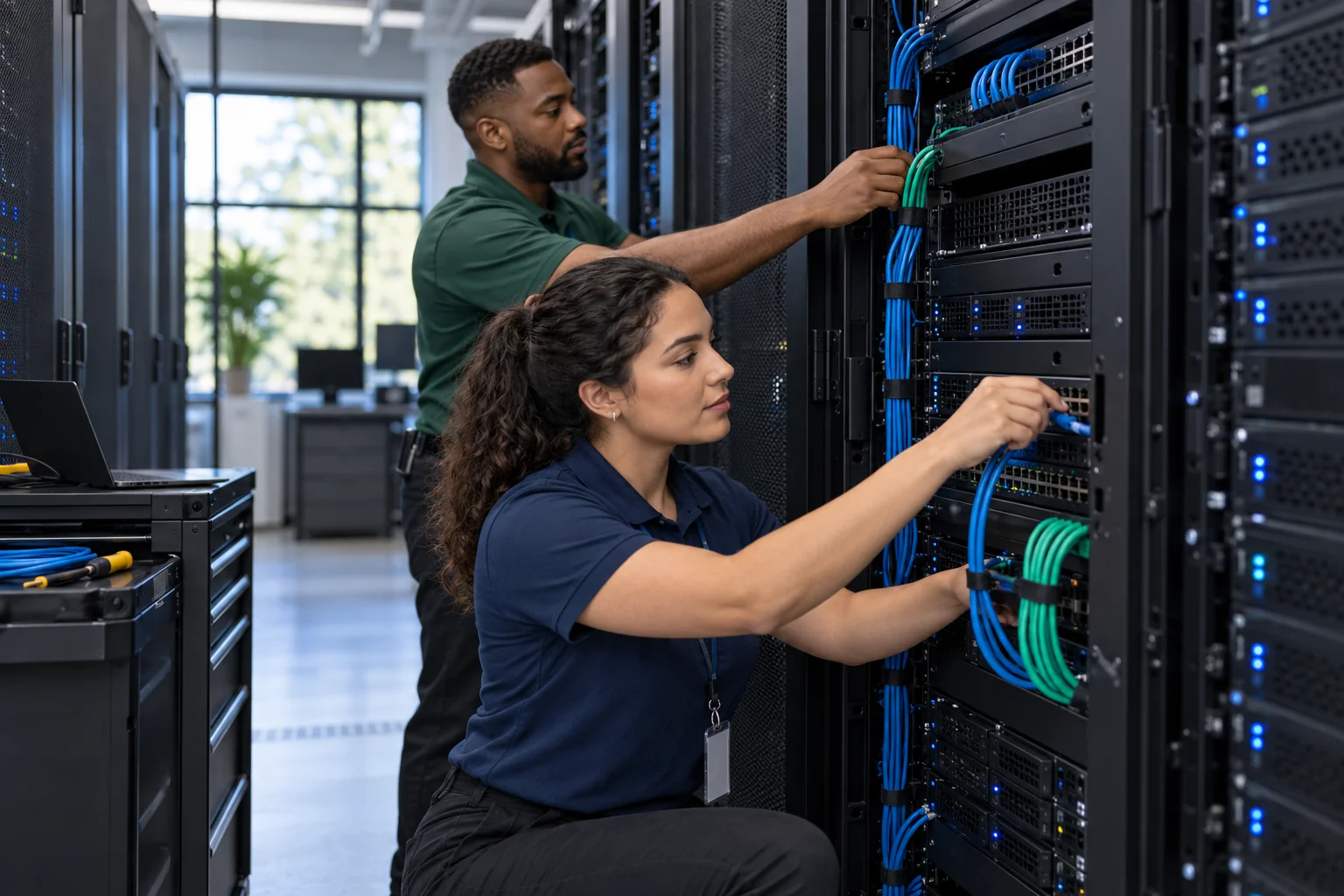 Illustrative Georgia commercial service environment